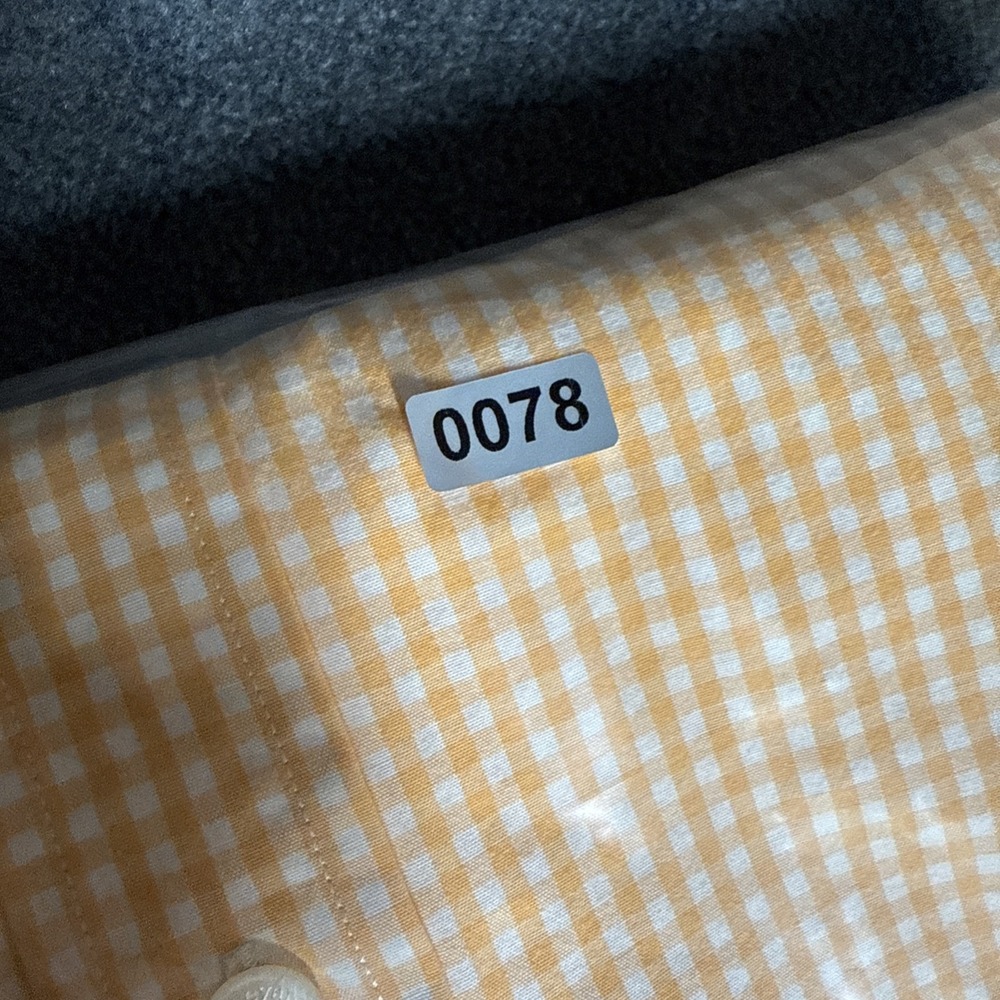 Vineyard Vines Whale Slim Fit Shirt Mens L Classic Fit Peach Plaid Button-Down - Picture 10 of 10